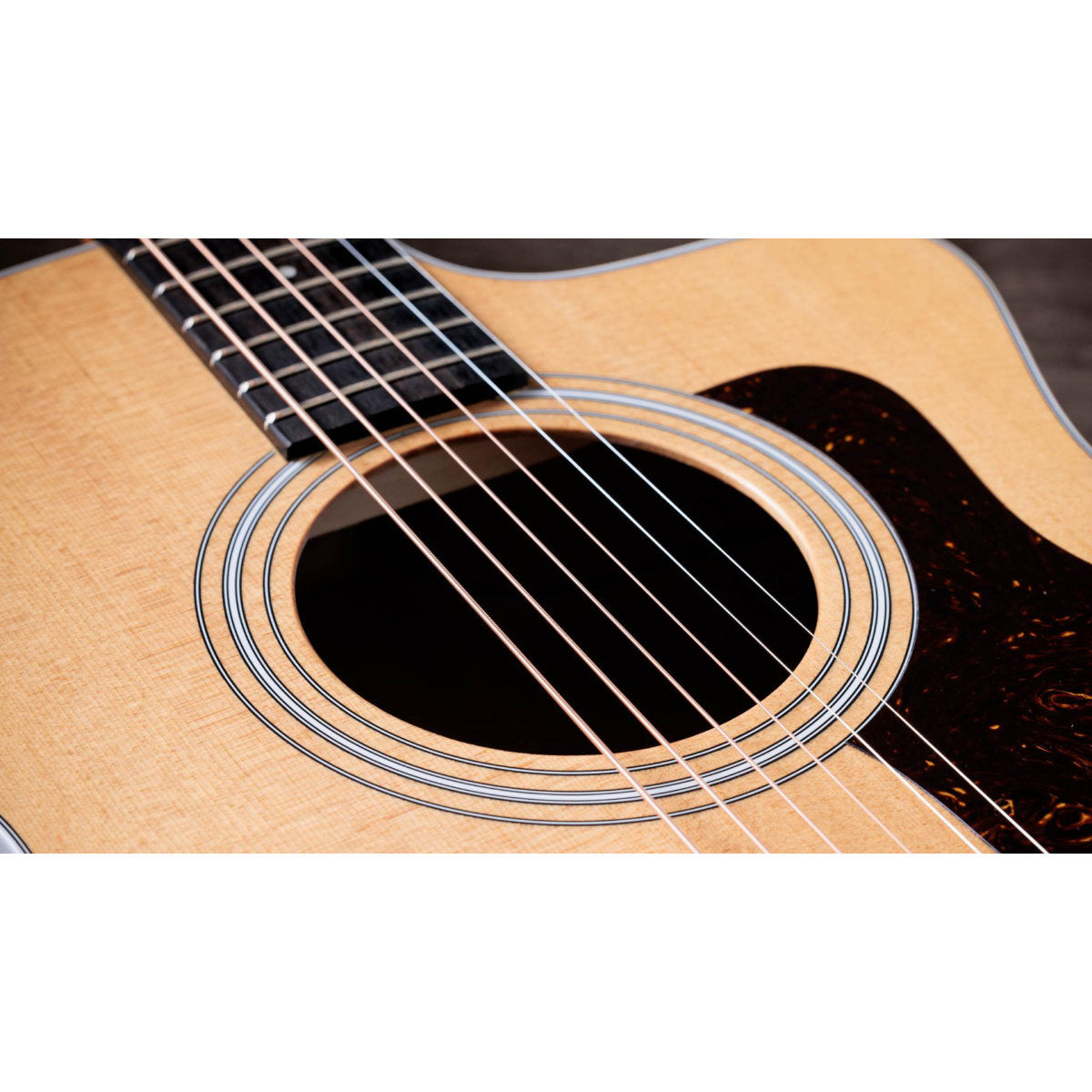 Taylor 214ce-K Acoustic-Electric Guitar w/ Structured Gig Bag Case - Bananas at Large®