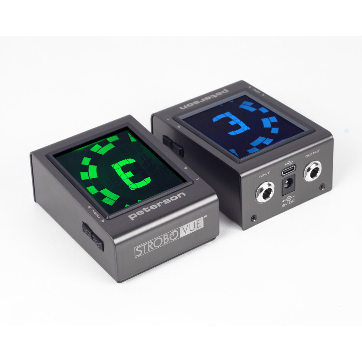 Peterson StroboVUE Always-On PedalBoard Tuning Monitor Pedal w/ Pure Buffer Output