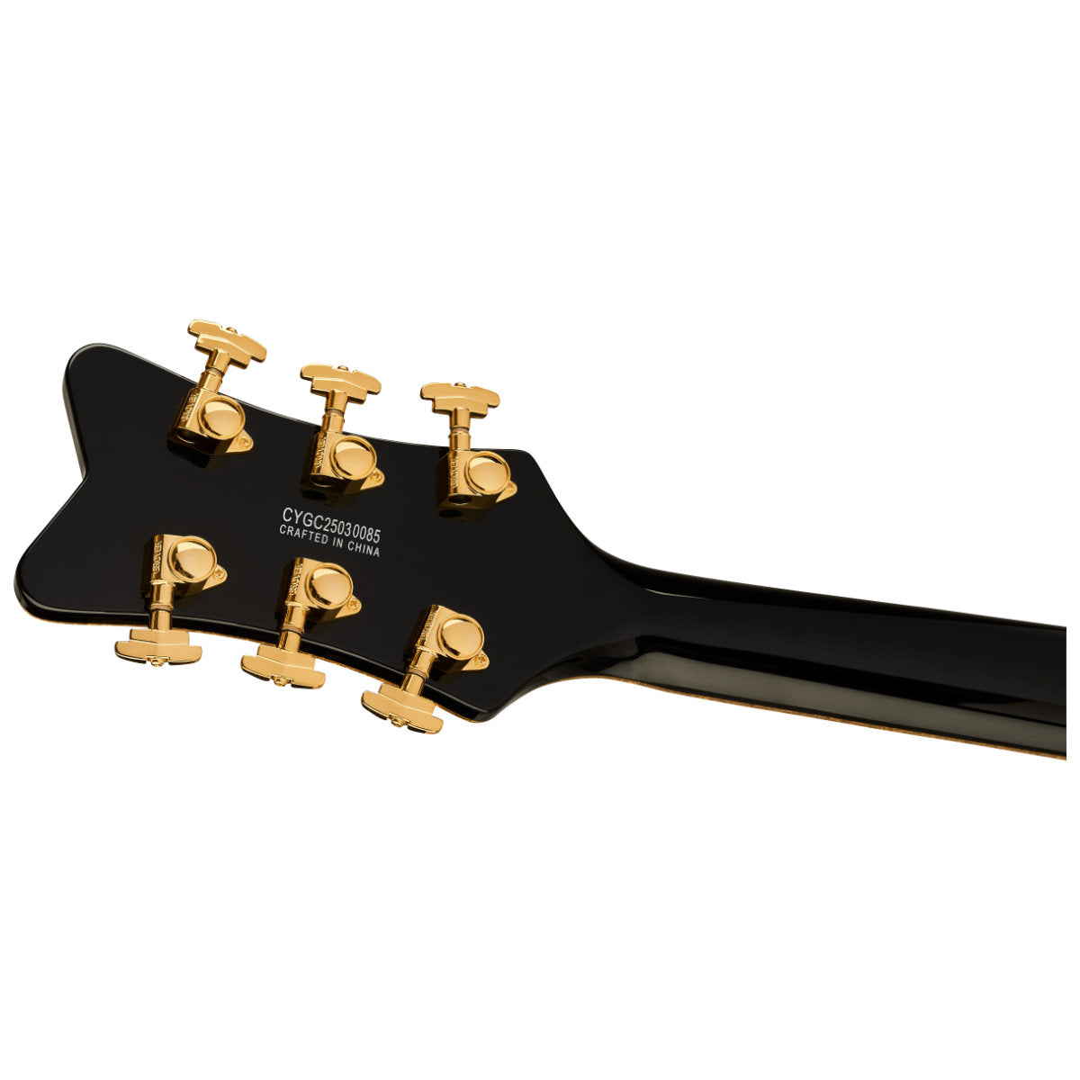 Gretsch Synchromatic™ Falcon™ Hollow Body Single-Cut Electric Guitar w/ Bigsby® - Ebony Fingerboard - Black - Bananas at Large®