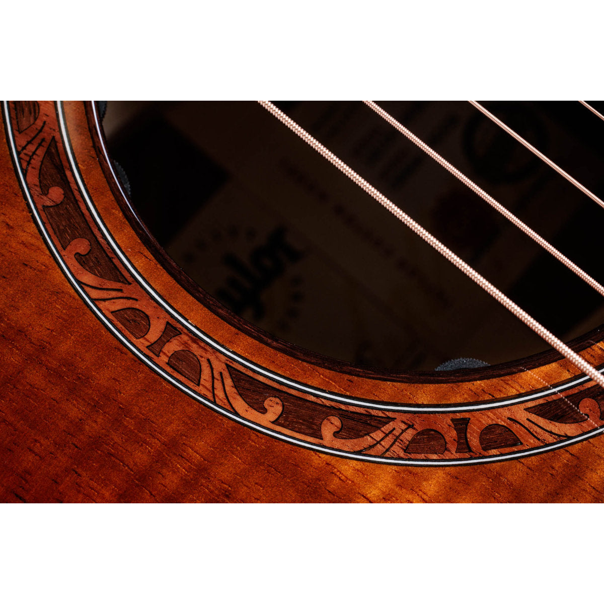Taylor Custom Shop Limited Edition C24ce B6002 Grand Auditorium Acoustic-Electric Guitar - Figured Hawaiian Koa/Indian Rosewood (Figured Hawaiian Koa Wedge)