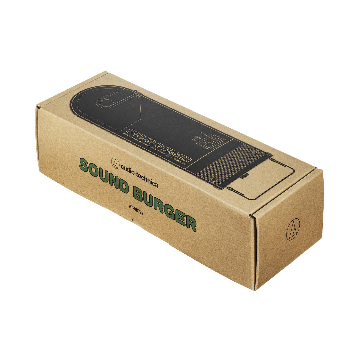 Audio-Technica AT-SB727 Sound Burger Portable Bluetooth Turntable