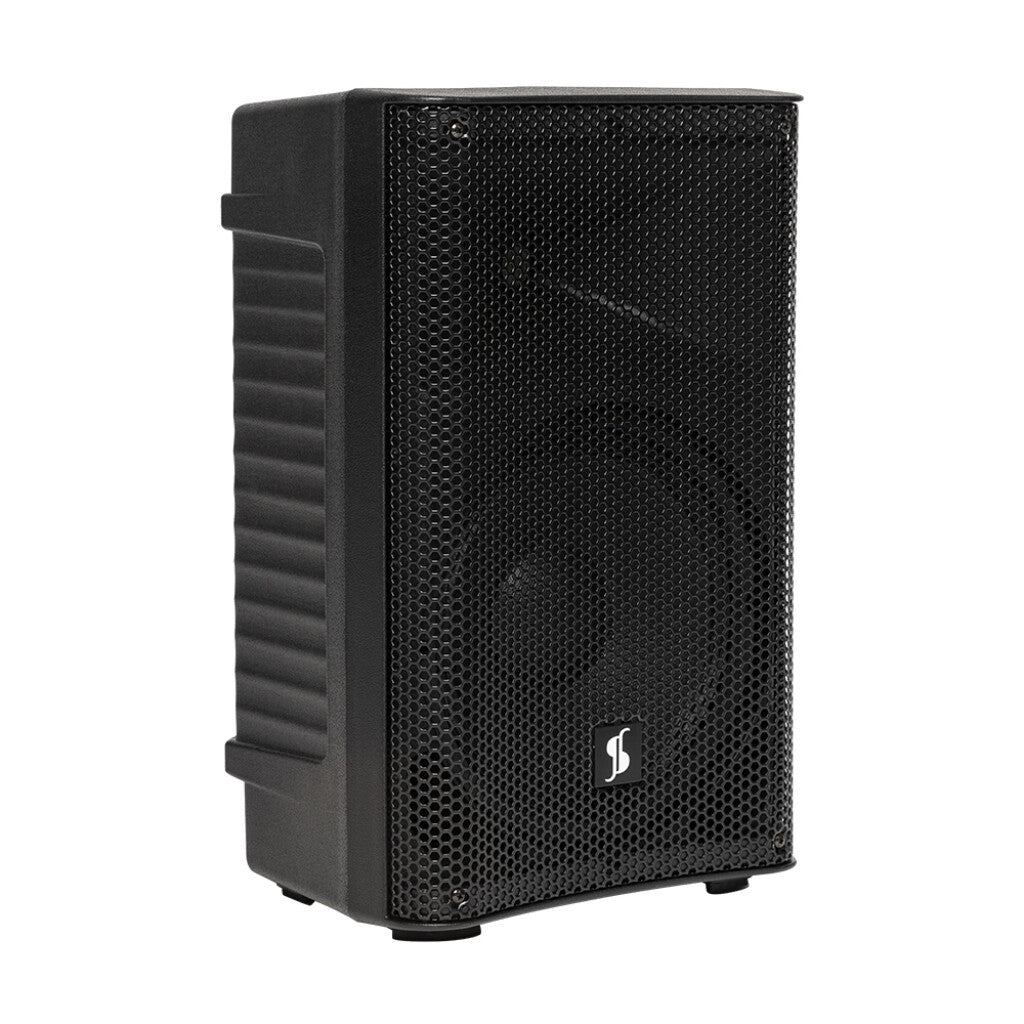 Stagg 10 in. Active Speaker w/ Wireless Mic 125-Watts - Bluetooth and Battery Powered - Bananas at Large®
