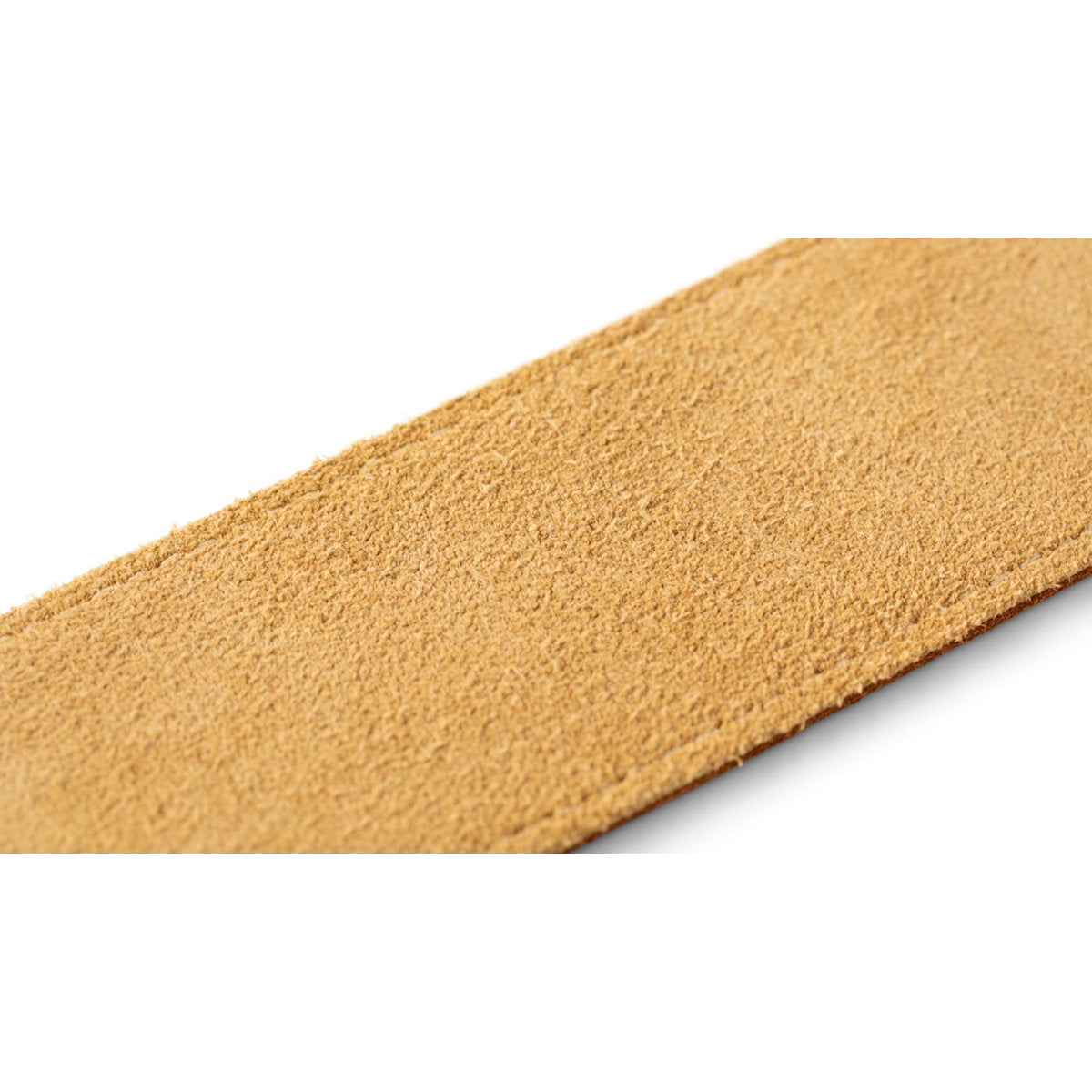 Taylor 2.5" Leather Guitar Strap - Suede Back - Medium Brown