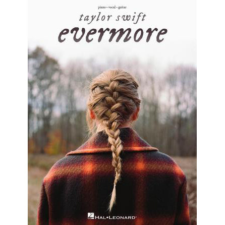 Hal Leonard - HL00363714 - Taylor Swift – Evermore Piano/Vocal/Guitar Artist Songbook