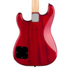 Fender Squier Paranormal Strat-O-Sonic - Laurel Fingerboard - Black Pickguard - Crimson Red Transparent