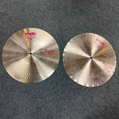 Paiste 2002 Sound Edge 17 in. Hi-Hat Cymbal Pair (Pre-Owned)