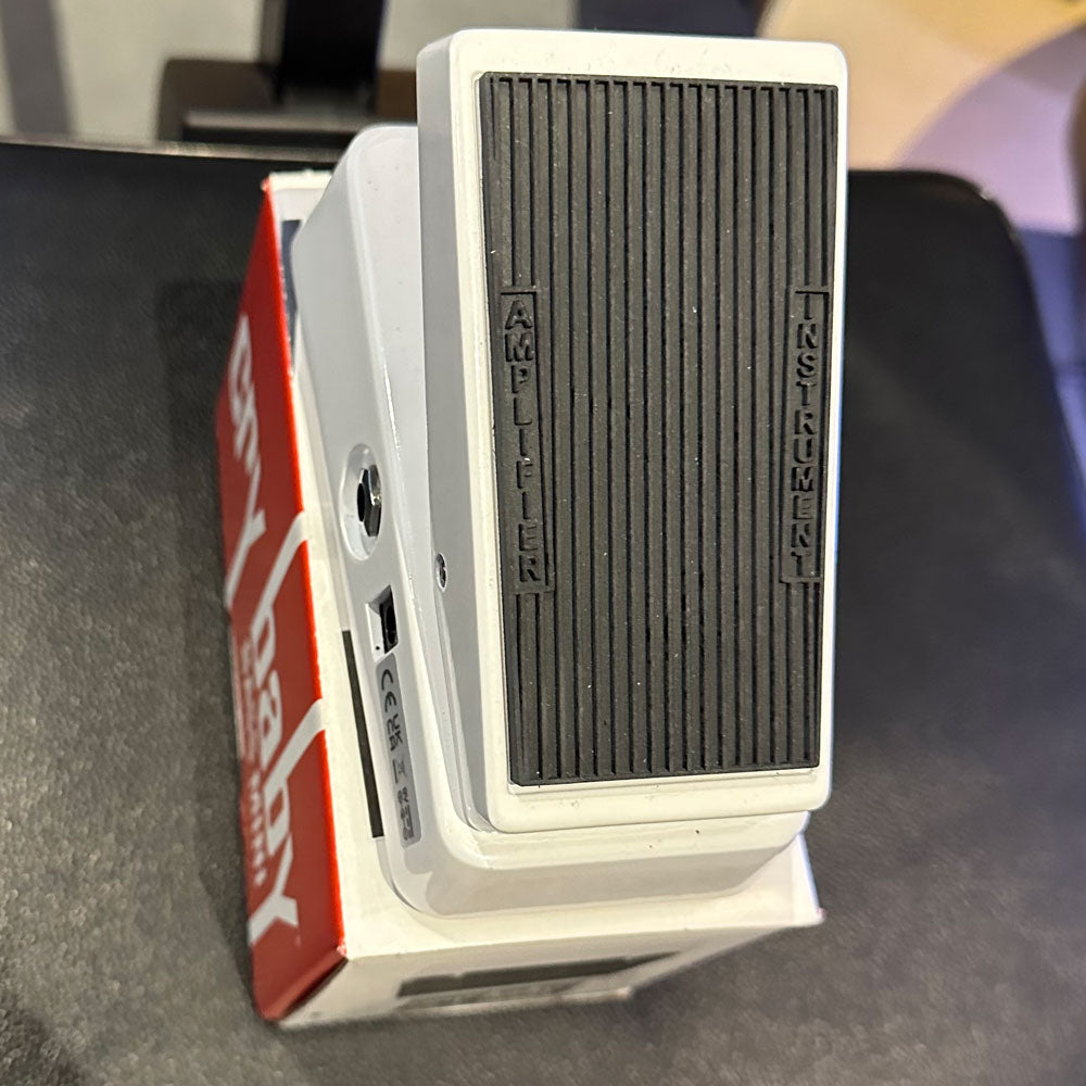 Dunlop Cry Baby Mini Bass Wah Pedal - White (Pre-Owned)