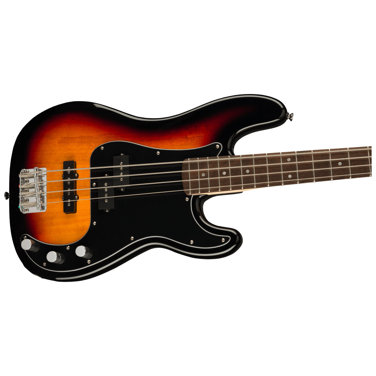 Fender Squier Affinity Precision Bass PJ Pack w/Gig Bag, Rumble 15 Amp - 3-Color Sunburst