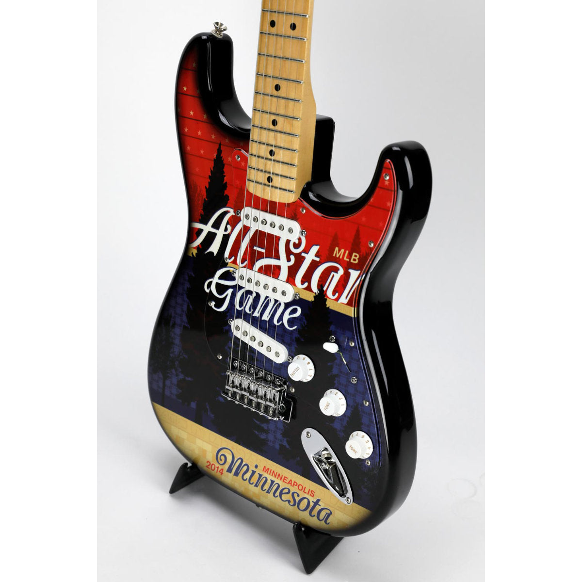 Fender 2014 MLB-All Star Game Stratocaster Electric Guitar with Bag (Pre-Owned)