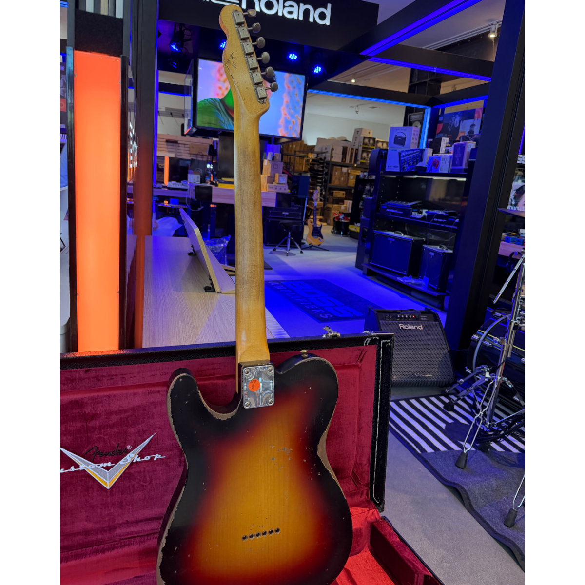 Fender Custom Shop Master Built By Greg Fessler #205 Bananas at Large Exclusive 1963 Telecaster Electric Guitar - Relic Wide Fade 2-Tone Sunburst