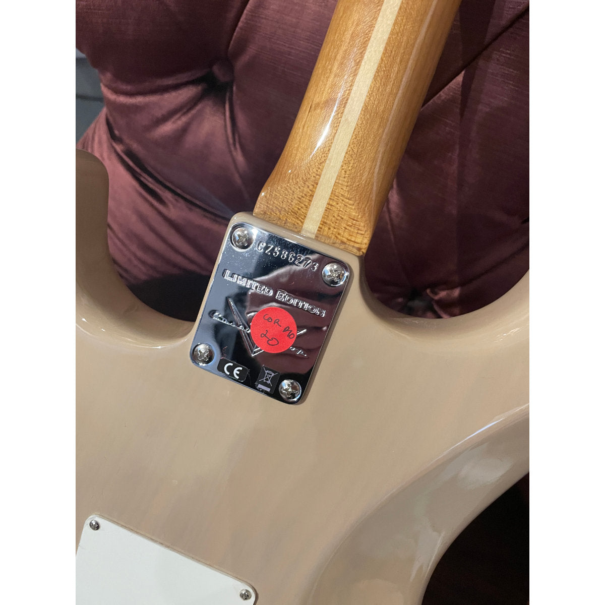 Fender Custom Shop #173 Limited Edition Hand-Selected Bananas At Large Exclusive Custom Deluxe Roasted Strat Electric Guitar - NOS w/ Matching Headcap - Aged Dirty White Blonde