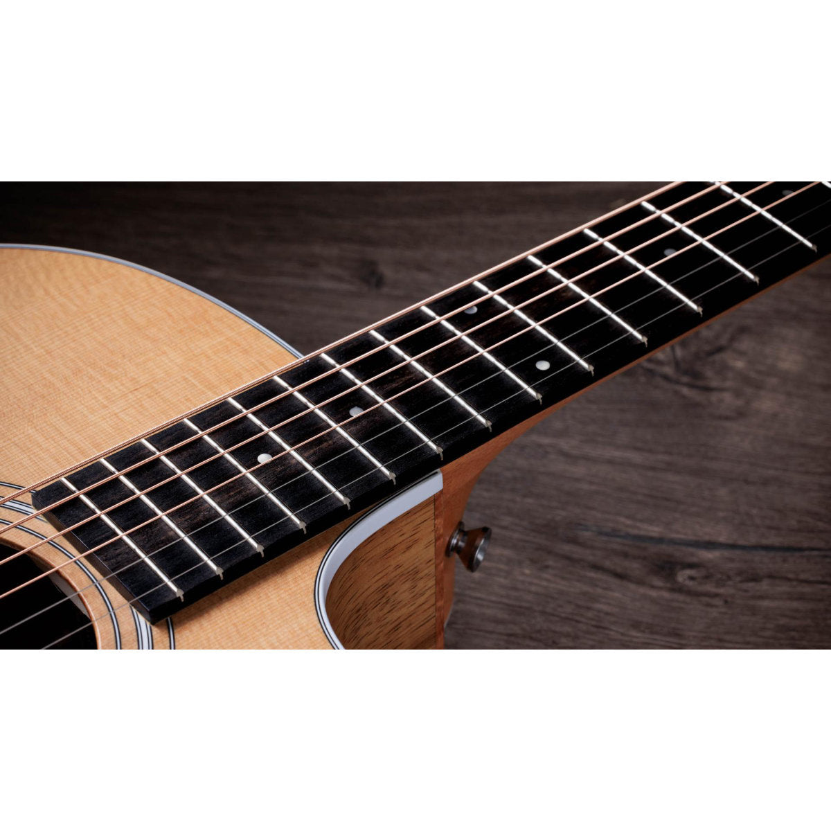 Taylor 214ce-K Acoustic-Electric Guitar w/ Structured Gig Bag Case - Bananas at Large®