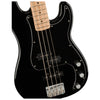 Fender Squier Affinity Series Precision Bass PJ Pack - Black w/Gig Bag, Rumble 15 Amp