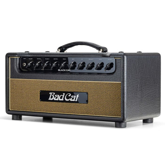 Bad Cat Black Cat Head 20-Watt EL84 2-Channel Vintage Hi/Lo Voices Tube Amp Head