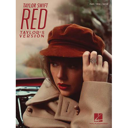 Hal Leonard - HL00394706 - Taylor Swift – Red (Taylor's Version) Piano/Vocal/Guitar Artist Songbook