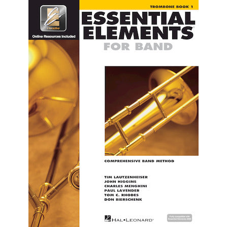 Hal Leonard - HL00862577 -Essential Elements for Band – Trombone Book 1 with EEi