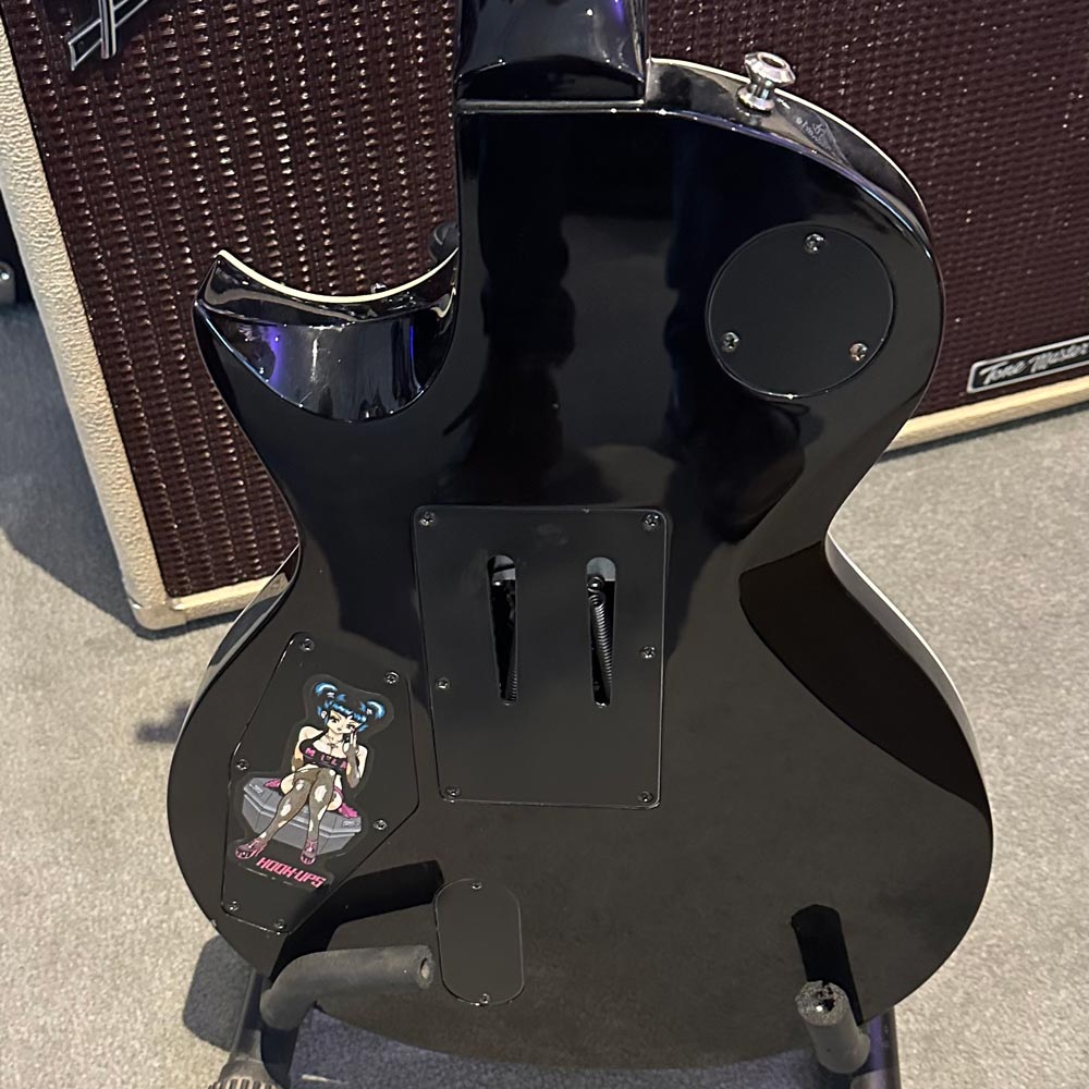 ESP LTD Eclipse EC-1000FR Electric Guitar - Black w/ Case (Pre-Owned)