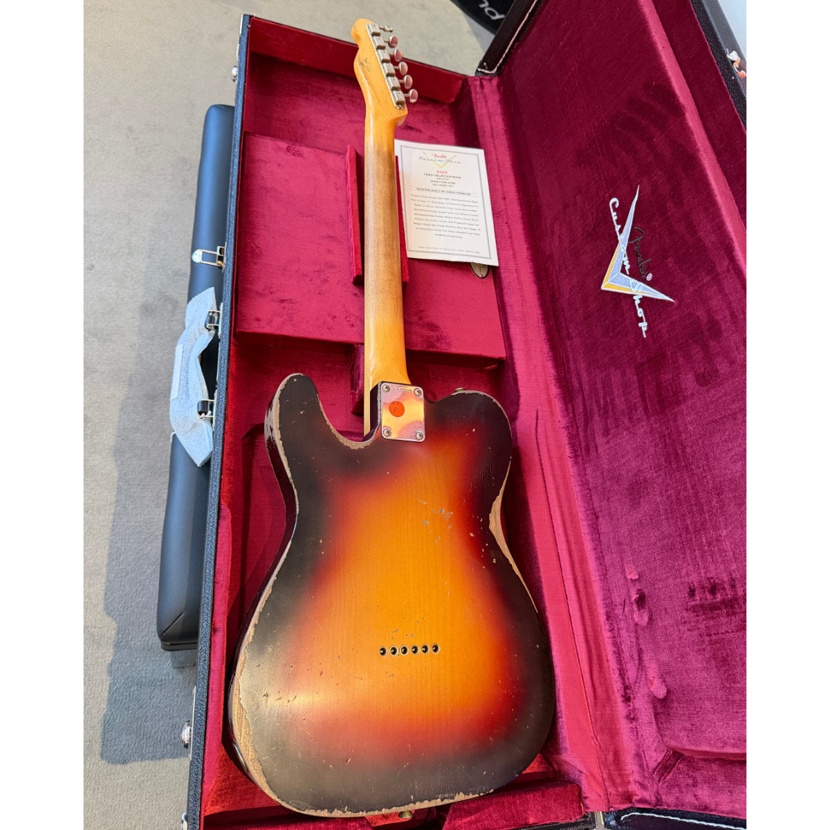 Fender Custom Shop Master Built By Greg Fessler #205 Bananas at Large Exclusive 1963 Telecaster Electric Guitar - Relic Wide Fade 2-Tone Sunburst