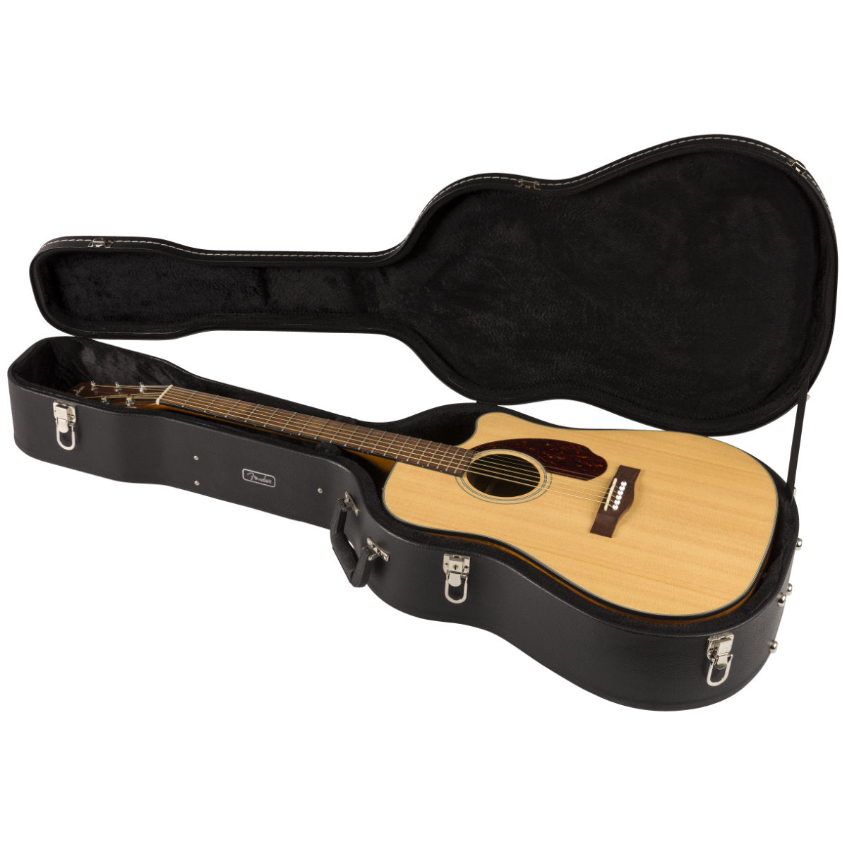 Fender CD-140SCE Dreadnought Acoustic-Electric Guitar - Walnut Fingerboard - Natural