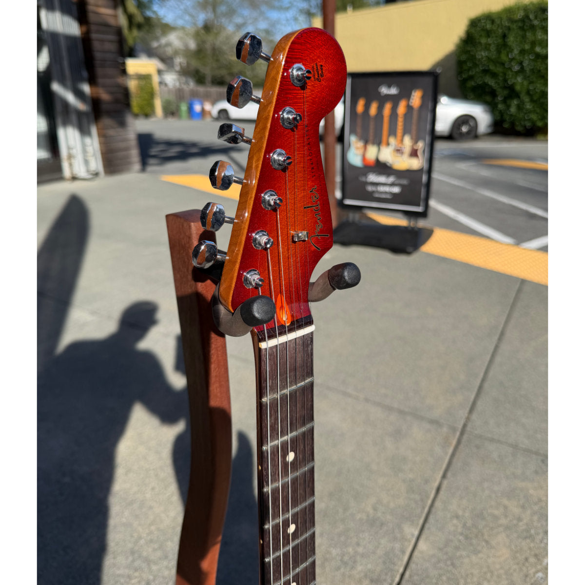 Fender Custom Shop #172 Limited Edition Bananas At Large Exclusive Custom Deluxe Roasted Strat Electric Guitar - NOS w/ Matching Headcap - Aged Cherry Sunburst