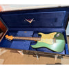 Fender Custom Shop #7 Masterbuilt Andy Hicks Fat '64 Stratocaster Journeyman Relic Electric Guitar - Brazilian Rosewood Fingerboard - Aged Sherwood Green Metallic