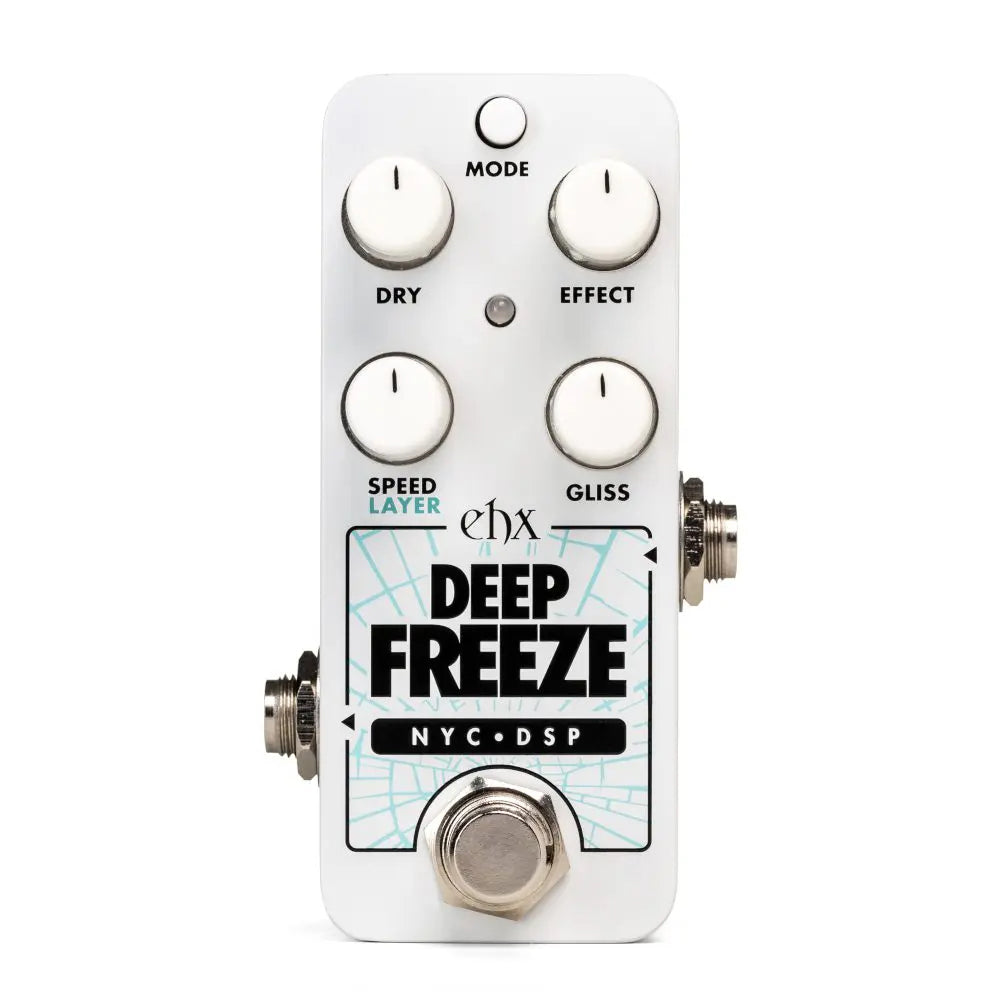 dsp pedal Electro-Harmonix EHX NYC DSP Pico Deep Freeze Sound Retainer/Sustainer – Bananas At Large Inc.® Musical Instruments & Pro Audio