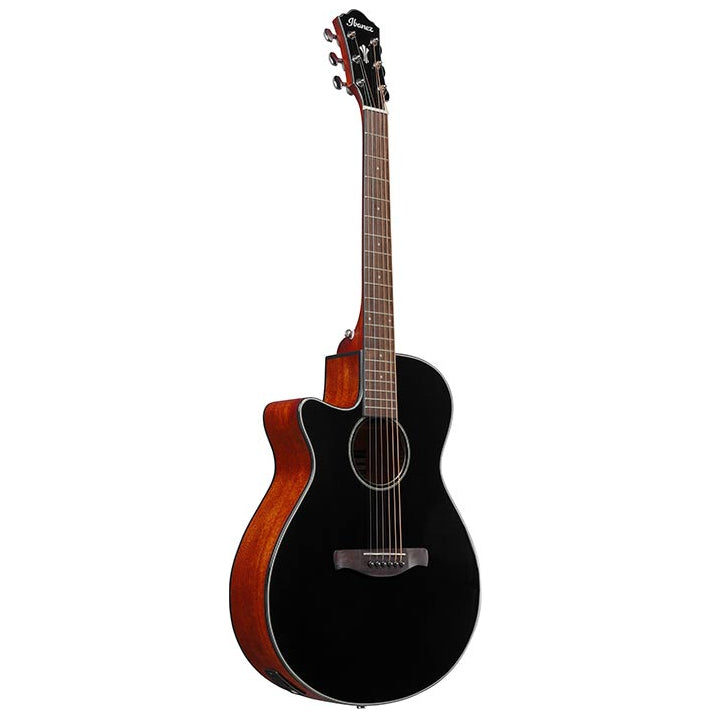Ibanez AEG50LBKH Lefty Cutaway Acoustic-Electric Guitar - Black High Gloss