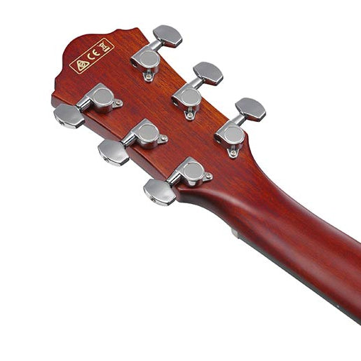 Ibanez AEG50LBKH Lefty Cutaway Acoustic-Electric Guitar - Black High Gloss