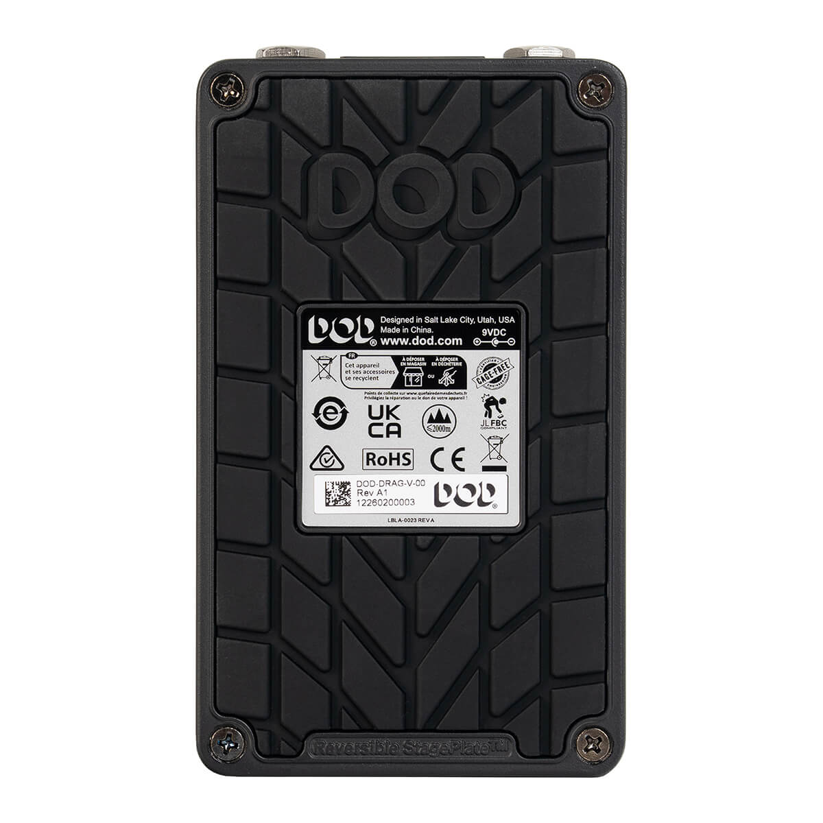 DigiTech DOD DRAG Time Warping Analog Delay Pedal