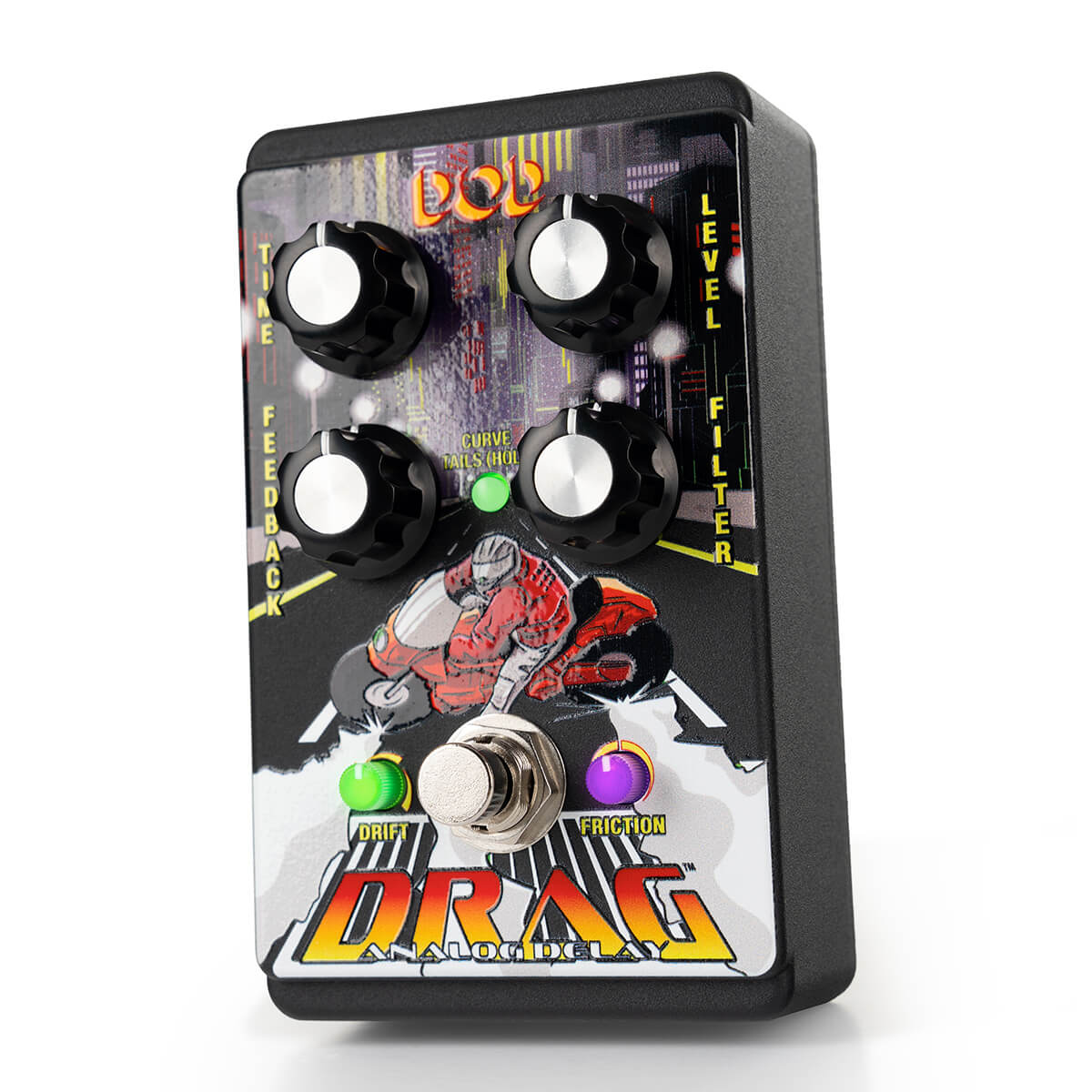 DigiTech DOD DRAG Time Warping Analog Delay Pedal