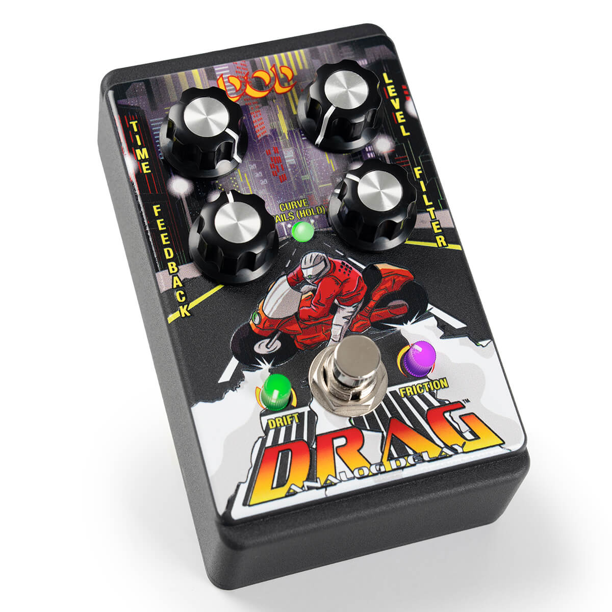 DigiTech DOD DRAG Time Warping Analog Delay Pedal
