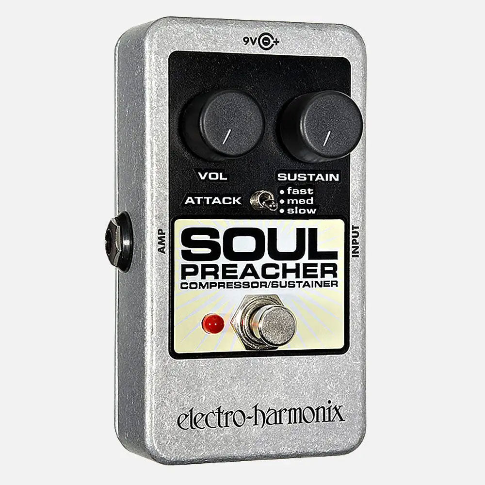 Electro-Harmonix SOUL PREACHER Compressor/Sustainer Pedal - Bananas at Large®