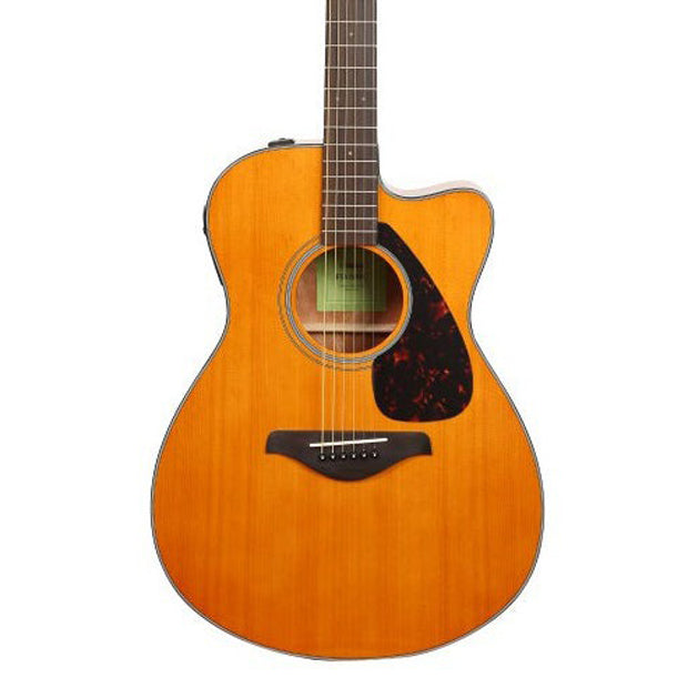 Yamaha FSX800C Cutaway Acoustic-Electric Guitar - Vintage Natural - Bananas at Large®