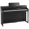 Roland HP-702 Digital Upright Piano with Stand - Charcoal Black