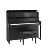 Roland LX-708 Digital Upright Piano with Stand and Bench - Charcoal Black Finish - Instant Rebate*