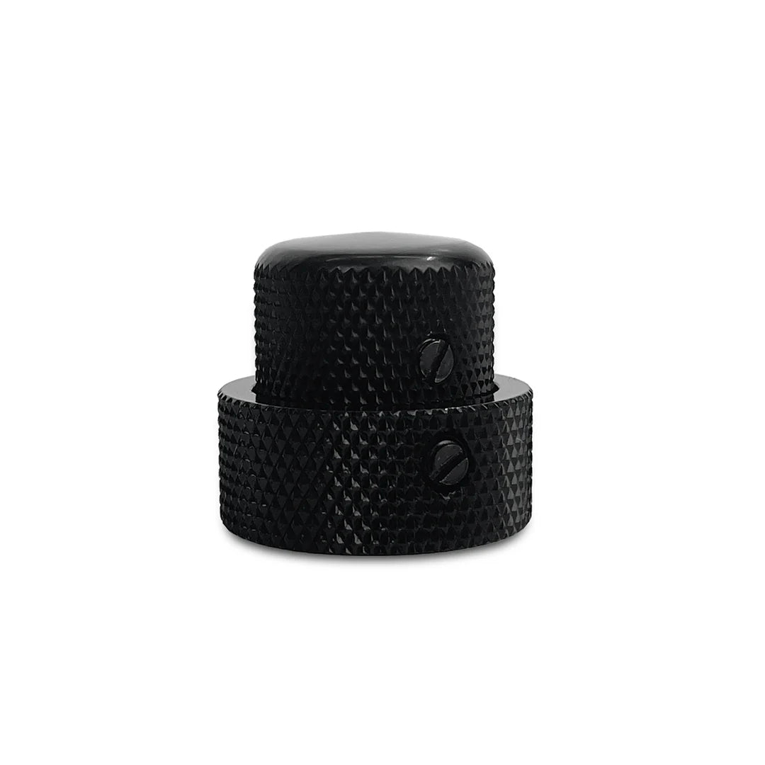Allparts MK-0137 Stacked Concentric Knob Set - Black - Bananas at Large®