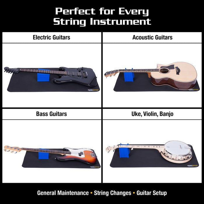 Music Nomad Premium Work Station Neck Support and Work Mat