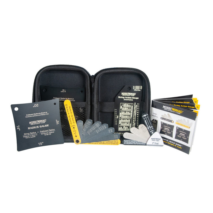 MusicNomad MN604 Precision Setup Gauge Set - 6 pc.