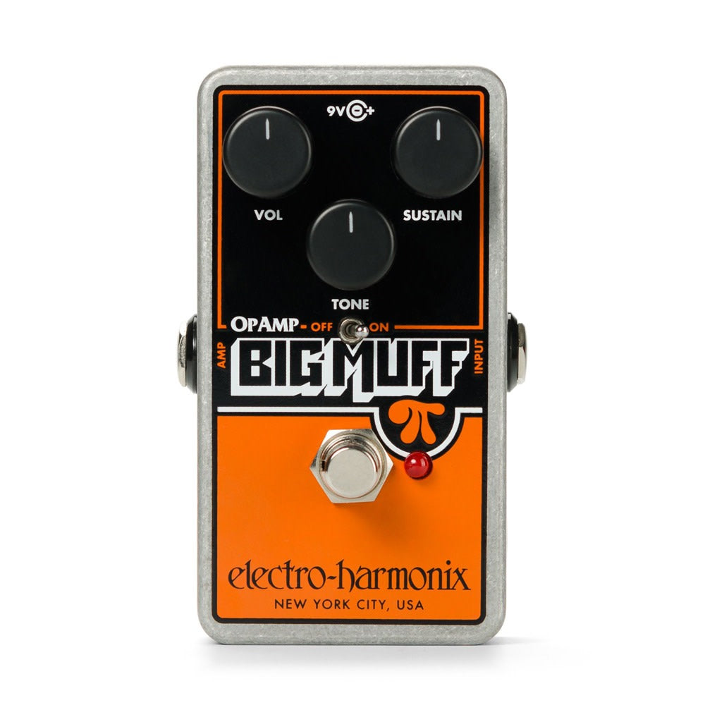 Electro-Harmonix EHX Op-Amp Big Muff Pi Fuzz/Distortion/Sustainer Peda   Bananas At Large Inc. Musical Instruments & Pro Audio