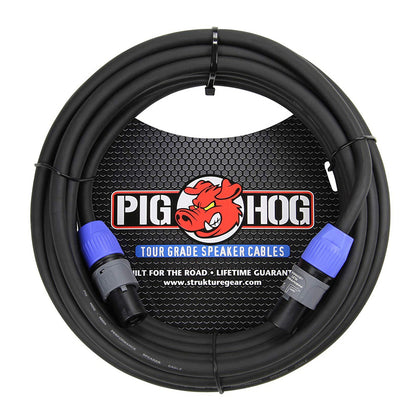 Pig Hog PHSC100SPK Speakon to Speakon Speaker Cable  - 100 ft.