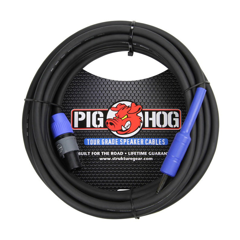 Pig Hog PHSC25S14 1/4 in. to Speakon Speaker Cable - 25 ft. - Bananas at Large®