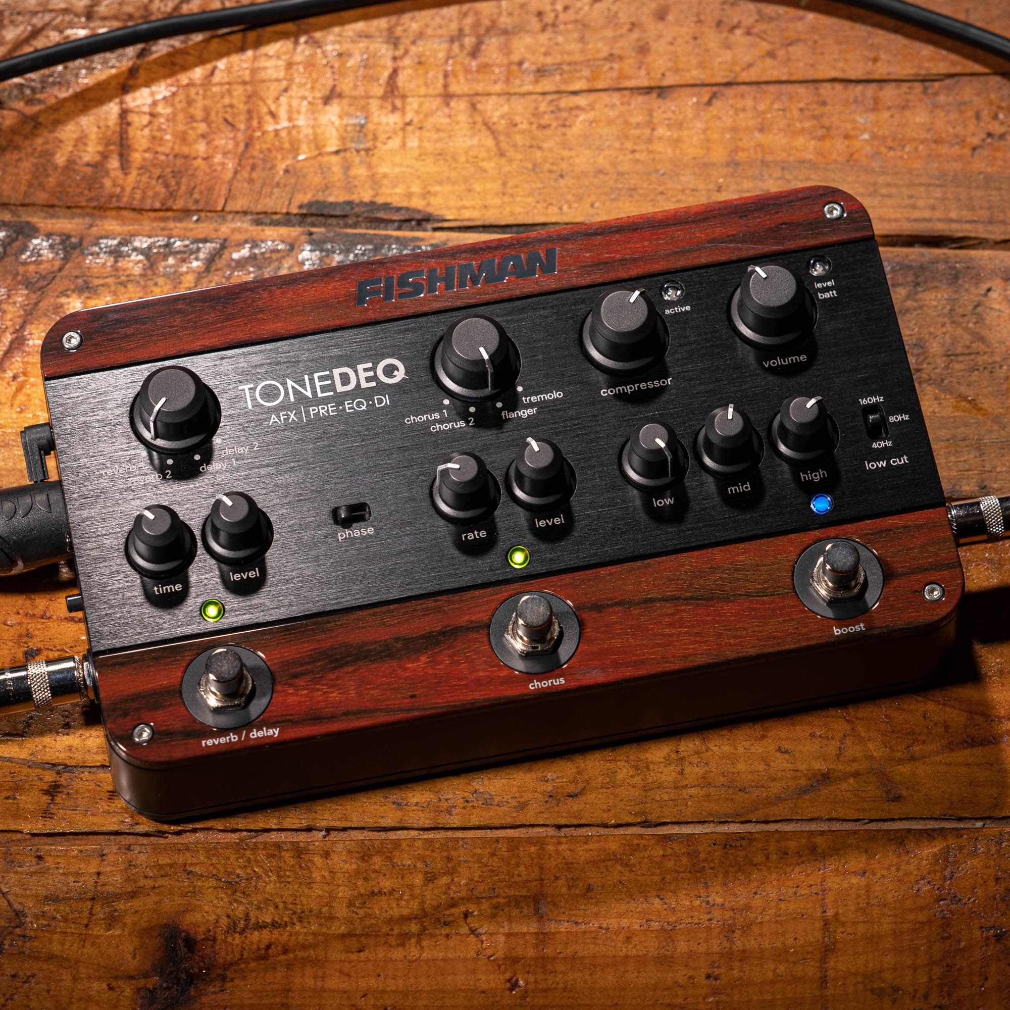Fishman ToneDEQ Acoustic Multi-Effects Preamp Pedal – Bananas At