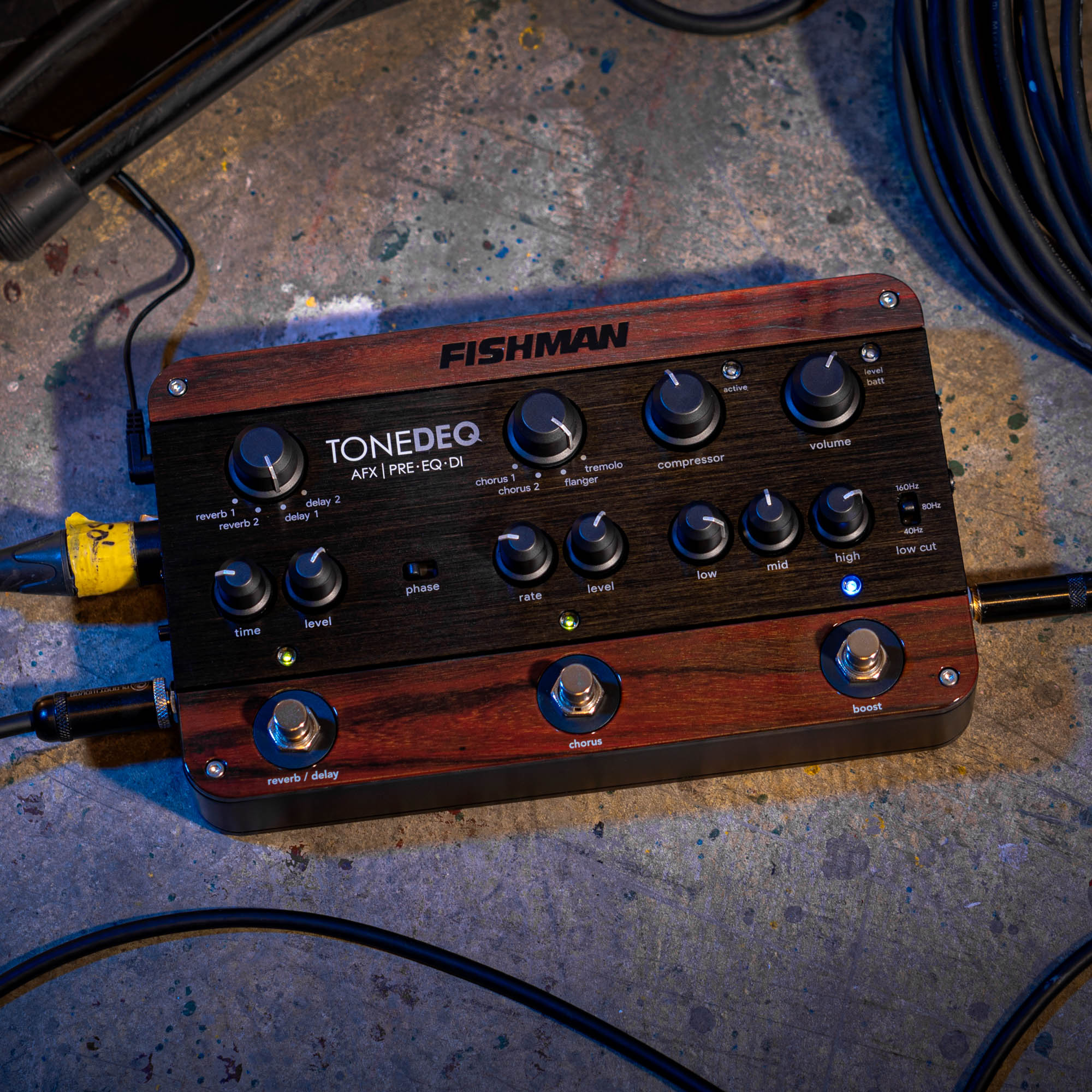 Fishman ToneDEQ Acoustic Multi-Effects Preamp Pedal – Bananas At