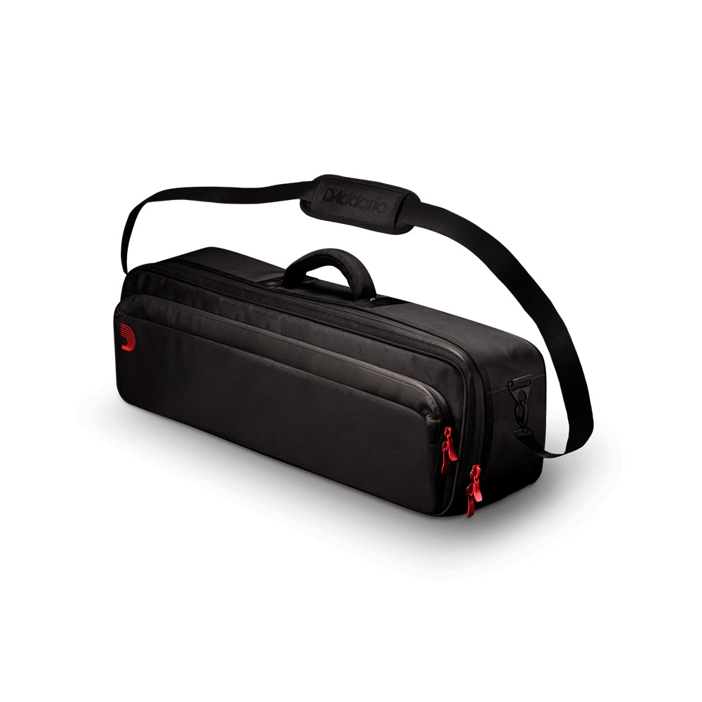 D'Addario XPND Backline Transporters Single Row Pedalboard Transporter Case