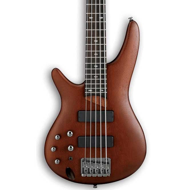 Ibanez SR505 Left Handed 5-String Electric Bass - Brown Mahogany
