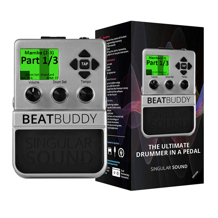 Singular Sound BeatBuddy Pedal Format Drum Machine - Bananas at Large®