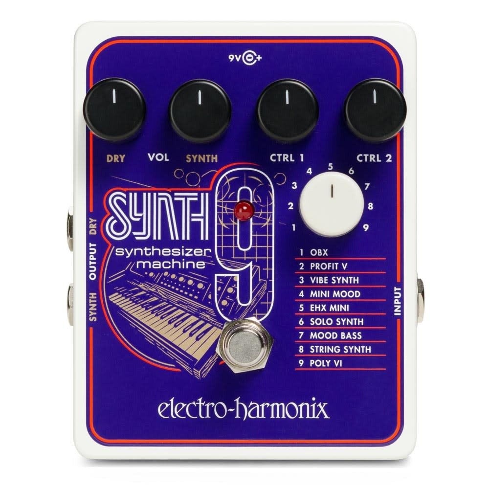 Electro-Harmonix EHX SYNTH9 Synthesizer Machine Pedal