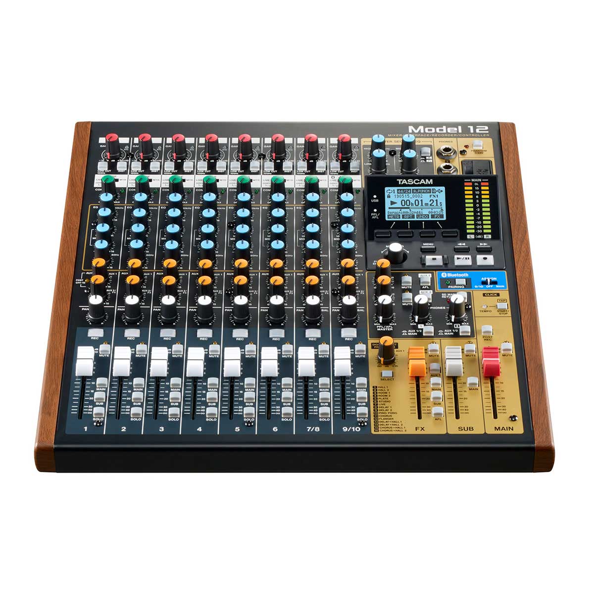 Tascam Model 12 Mixer Interface Recorder Controller