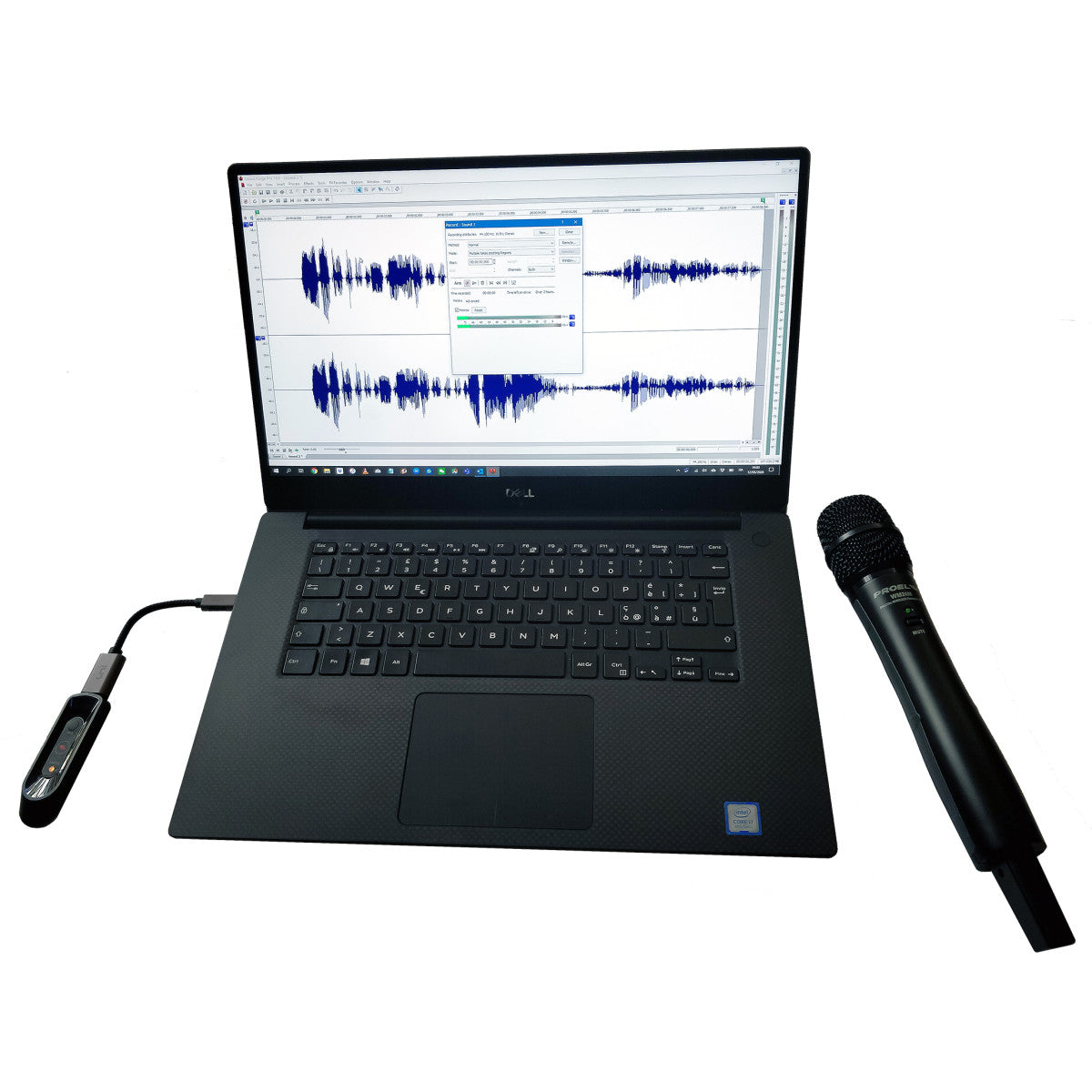 Proel U24B 2.4GHZ USB Wireless Bodypack Microphone System