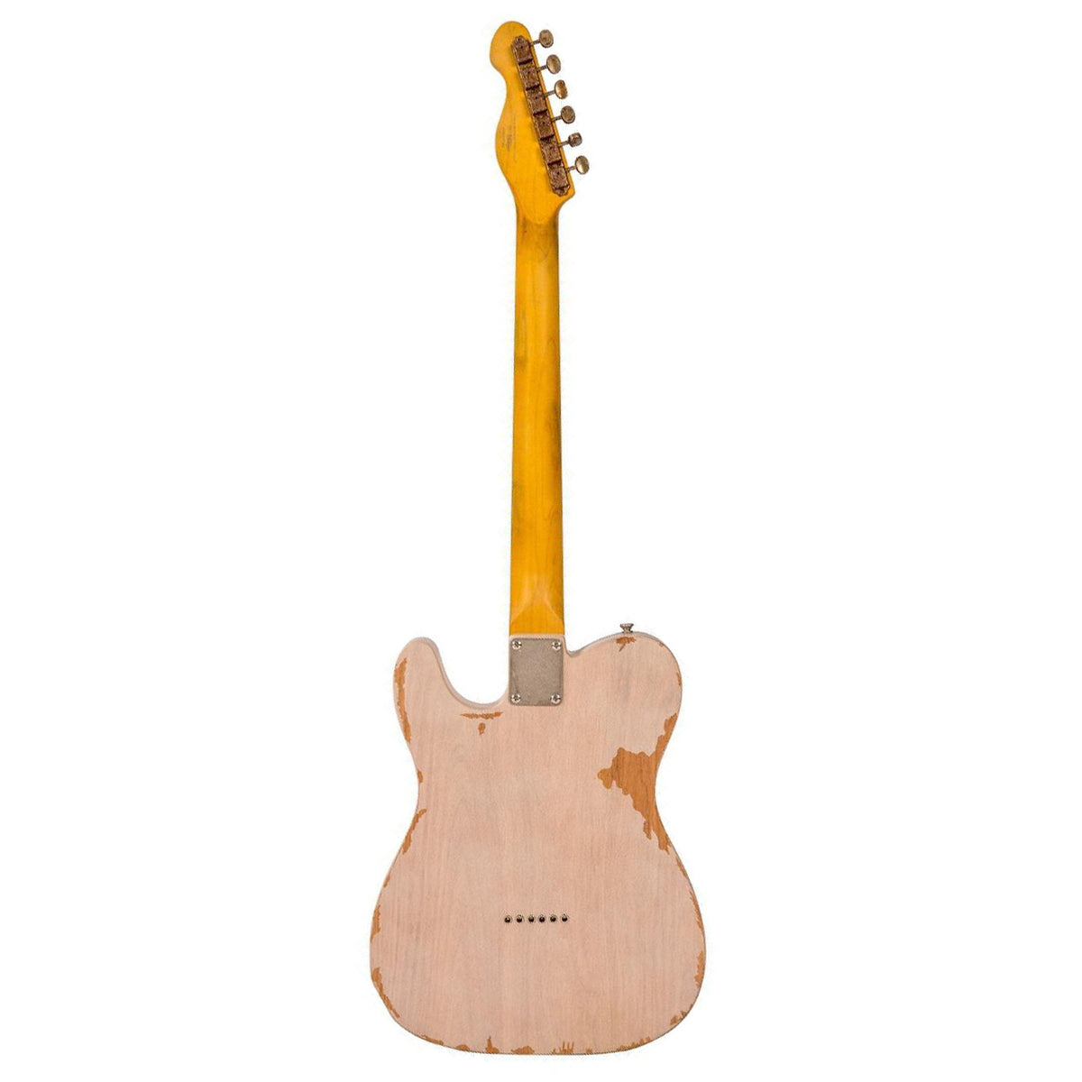 Vintage Guitars V62 ICON T-Style Electric Guitar - Distressed Ash Blonde